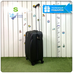 Маленький чемодан L'Case Phuket, черный, S