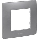 Рамка 1 пост алюминий ETIKA Legrand