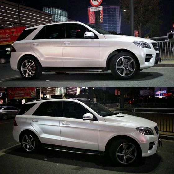 Пленка перламутровая белая матовая Ceramic White Carbins