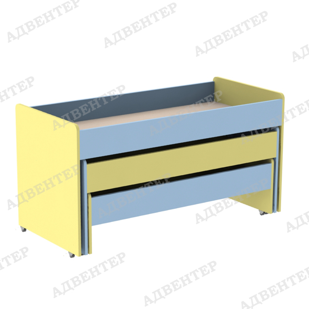 Кровать ТРИ ЯРУСА