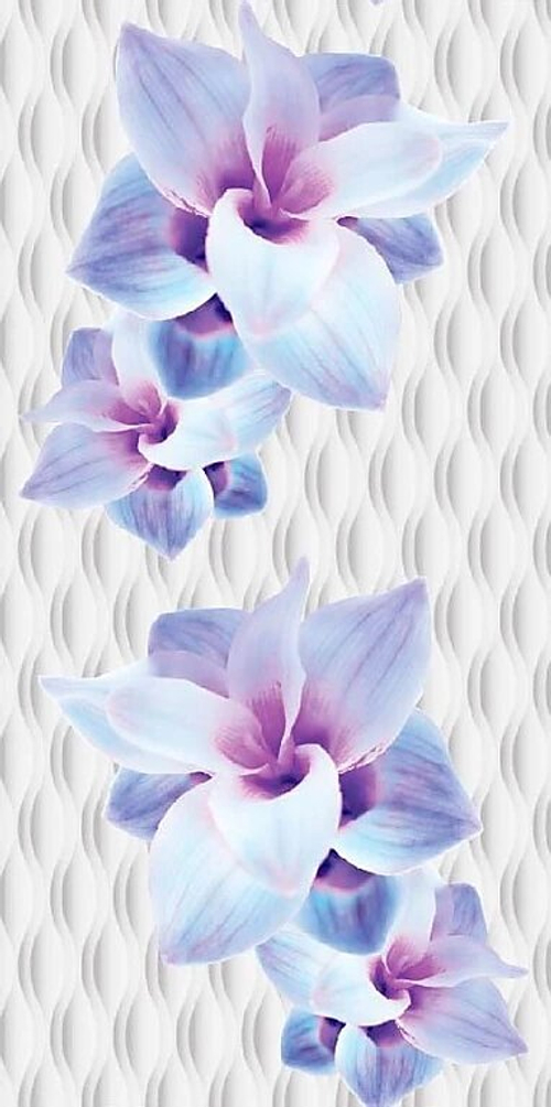 Панель ПВХ термопечать Органза орхидея 808 2700х250 мм