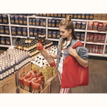Сумка складная mini maxi shopper red