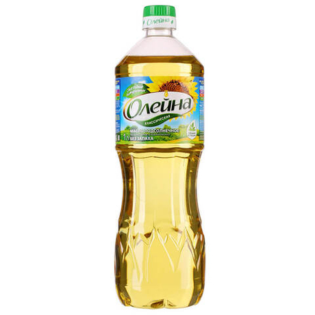 Масло подсолнечное Олейна классическая 1 л