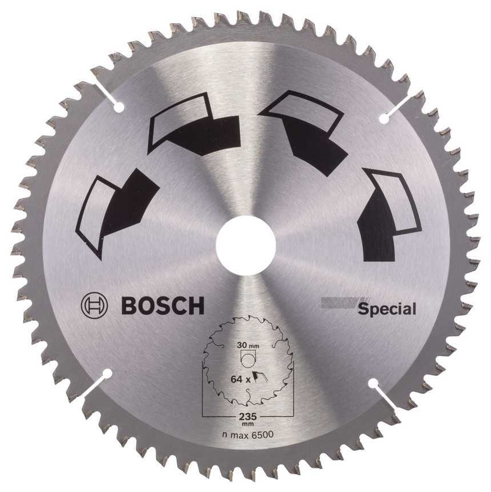 Пильный диск SPECIAL, 235х30, Z64 2609256895