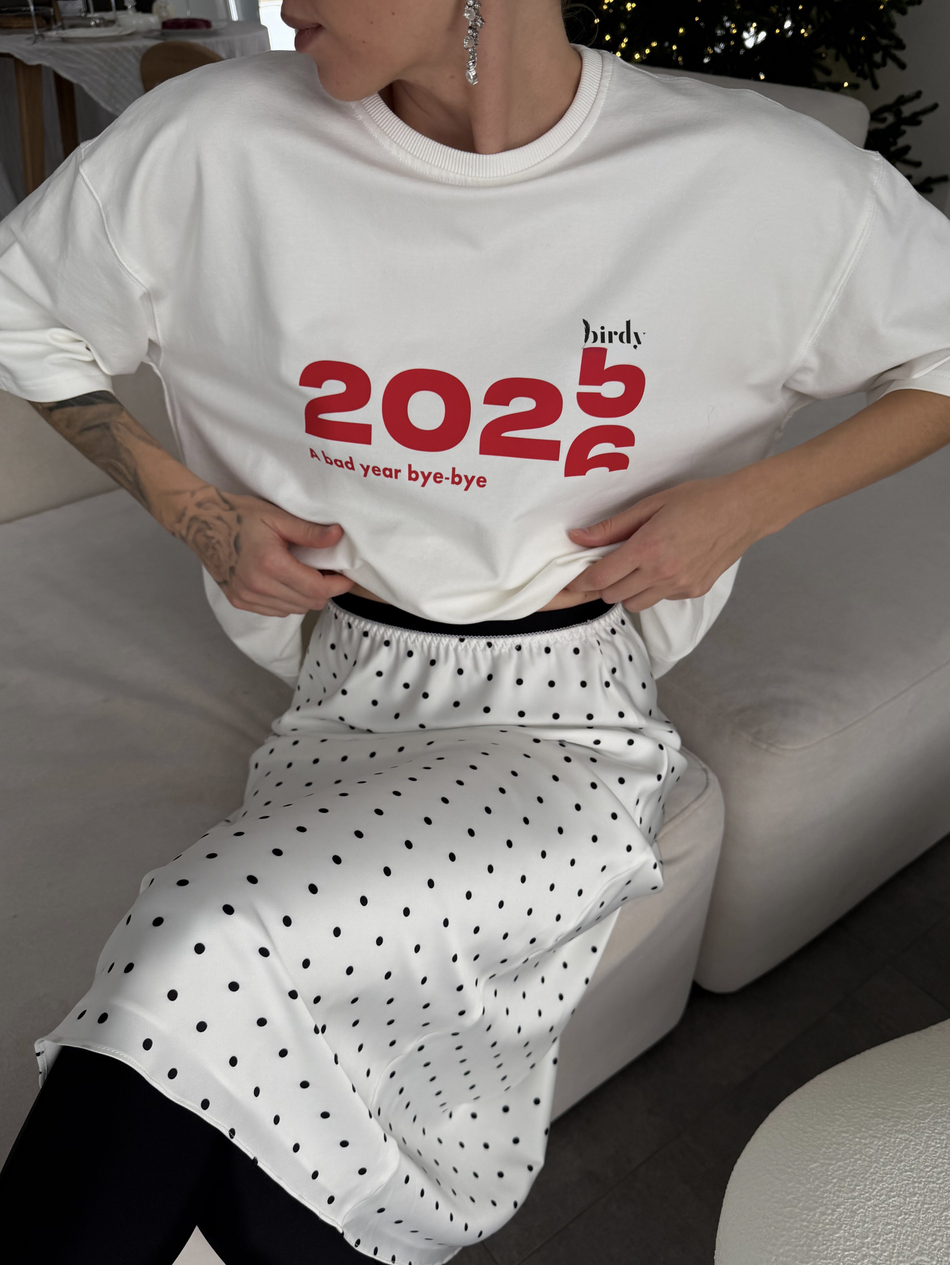 Футболка 2026 BIRDY | Молочный