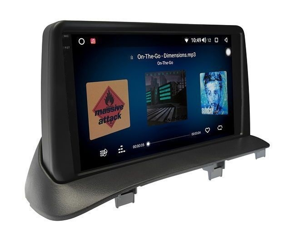 Магнитола для Mitsubishi Delica 4 1994-2007 (взамен верхнего бардачка) - Vaycar VA47-0901-2K на Android 13, 8-ядер, 2K QLED, ТОП процессор, CarPlay, 4G SIM-слот