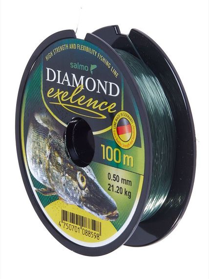 Леска монофильная Salmo Diamond EXELENCE 100 м, 0,50 мм