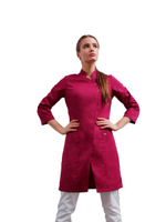 Блуза медицинская женская Доктор стиль ЛЛ 2223 Восток , малина, 44