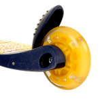 Самокат 3кол. Синий трактор, 120 и 80 мм, рег.рул. стойка