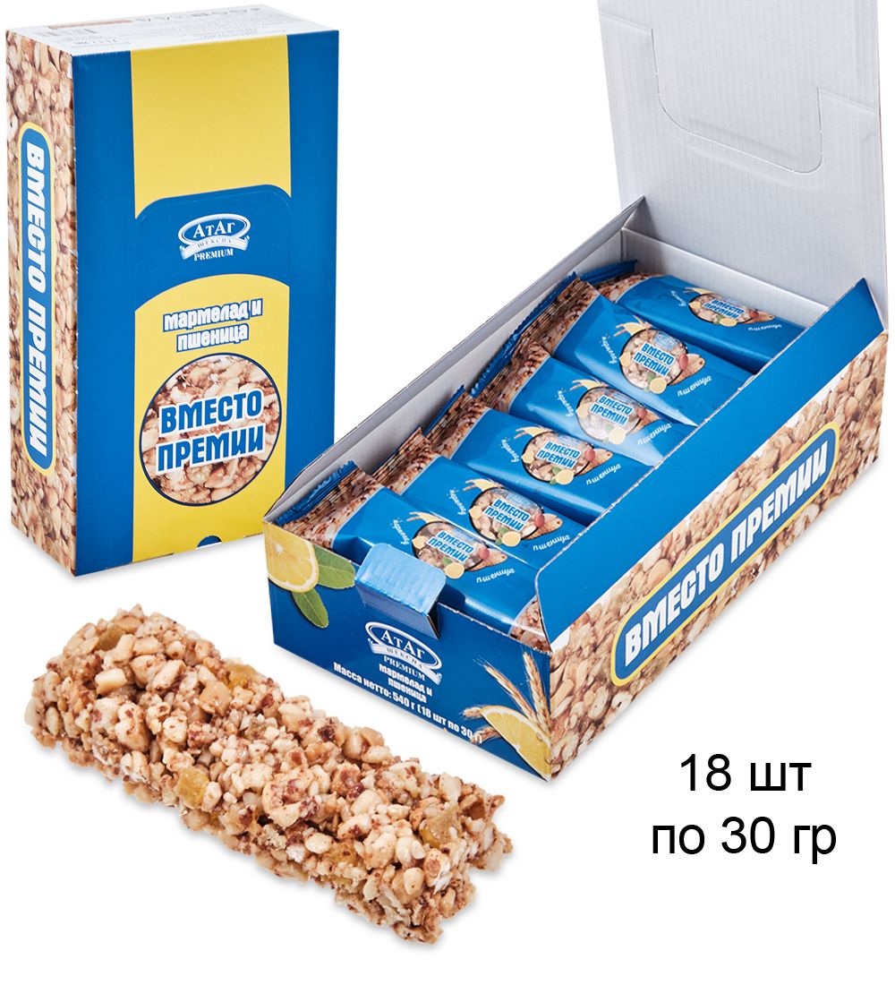AT-103/2 Мюсли марм-пшеница «Вместо премии» 18*30 гр