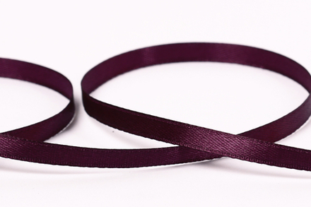 Лента атласная, 6 мм, №156 т.фиолет.