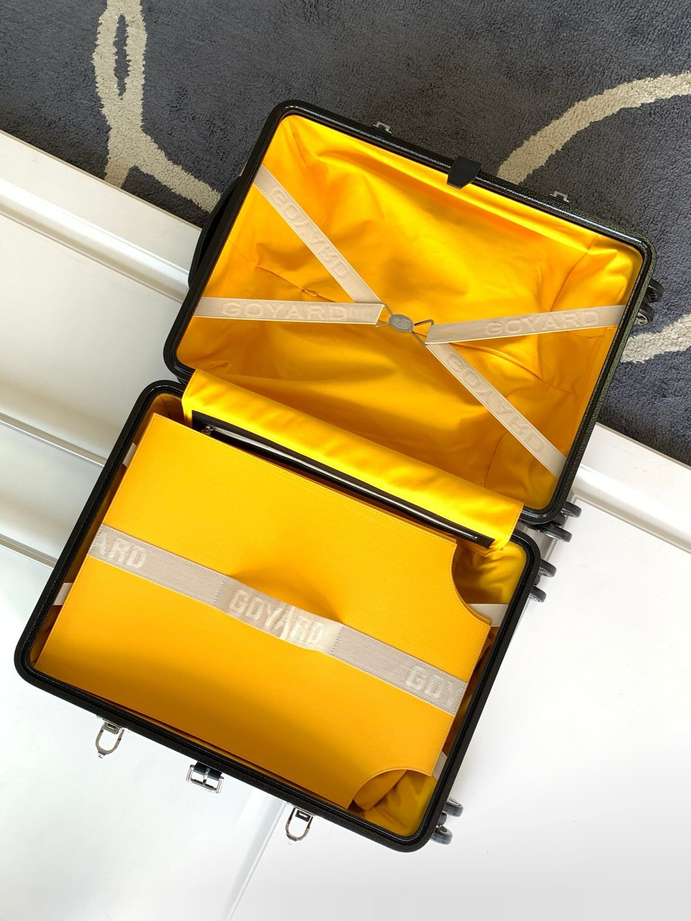 Goyard Bourget PM Trolley Case