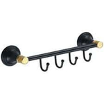 "LUKSOR" Планка 4 крючка FX-71605-4B (к/к 10)