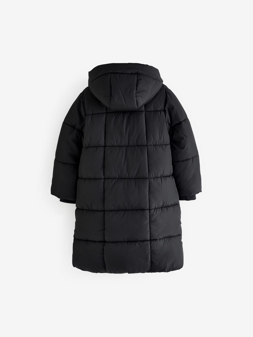 Куртка непромокаемая с капюшоном для девочки Next Q72-084, Черный