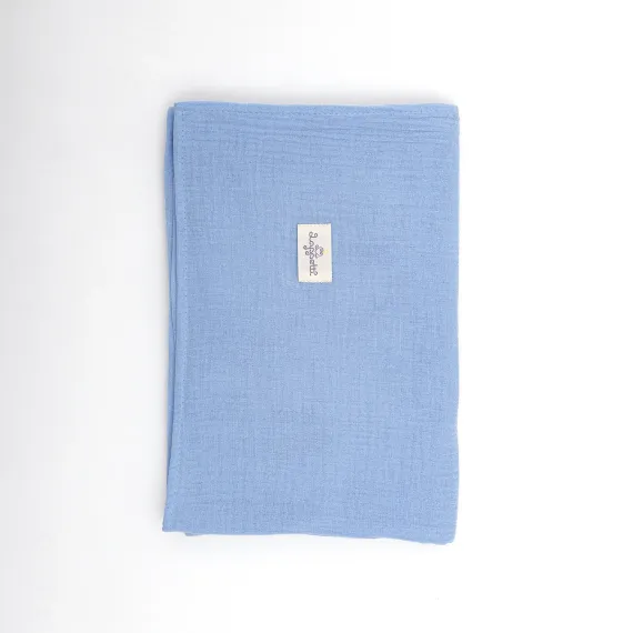 Набор муслиновых пеленок Lollycottons Кролик Лаппин, Голубой