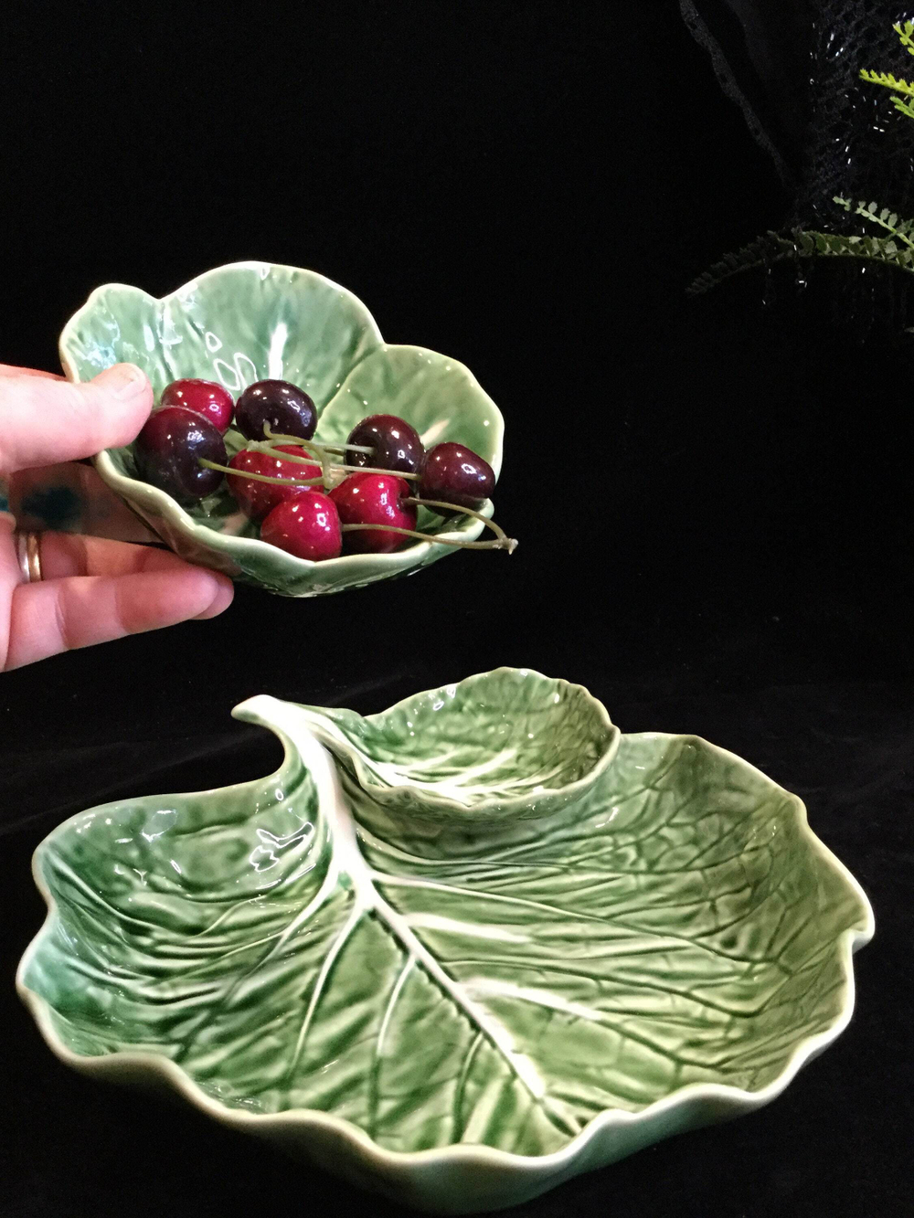 Блюдо для закусок и соуса Cabbage (28 см)