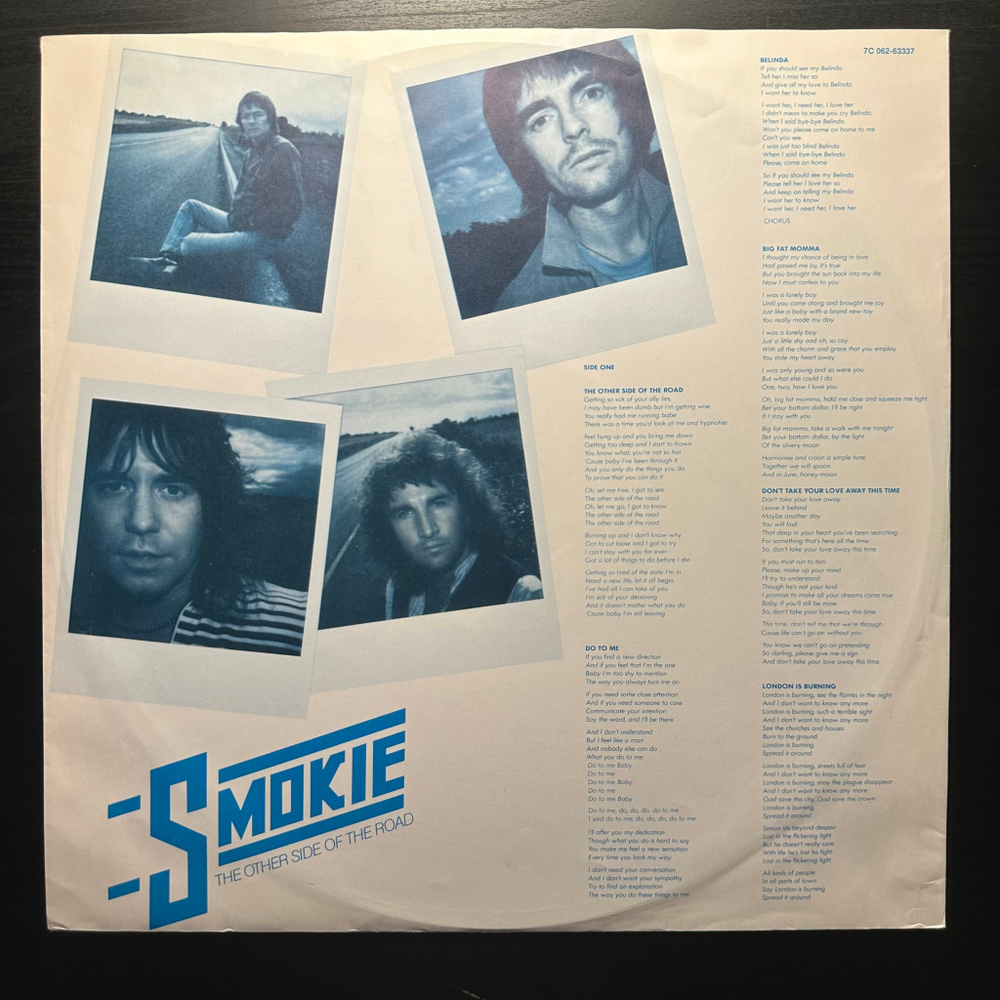 Smokie - The Other Side Of The Road (Швеция 1979г.)