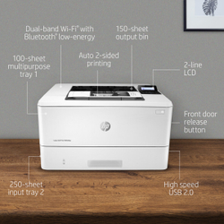 2-ух недельная аренда ч/б лазерного принтера HP LaserJet Pro M404dn (формат А4)