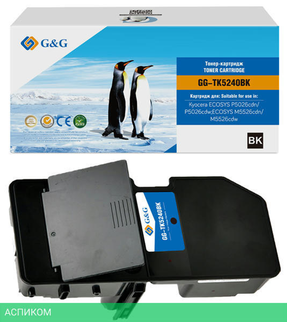 Картридж G&G GG-TK5240BK черный