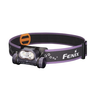 Фонарь налобный Fenix HM65R-T V2.0 фиолетовый