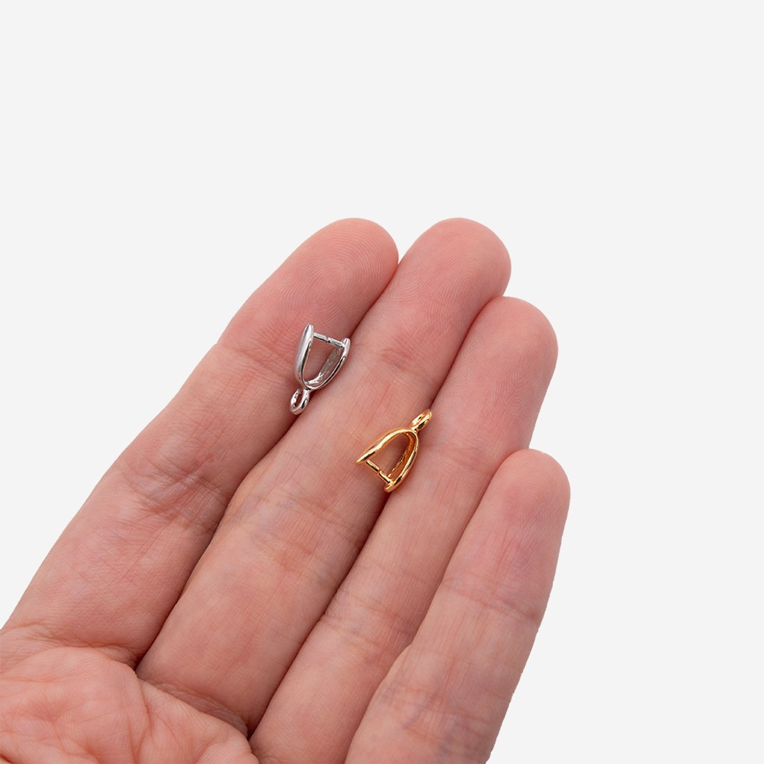 Бейл универсальный, 11,5мм, позолота