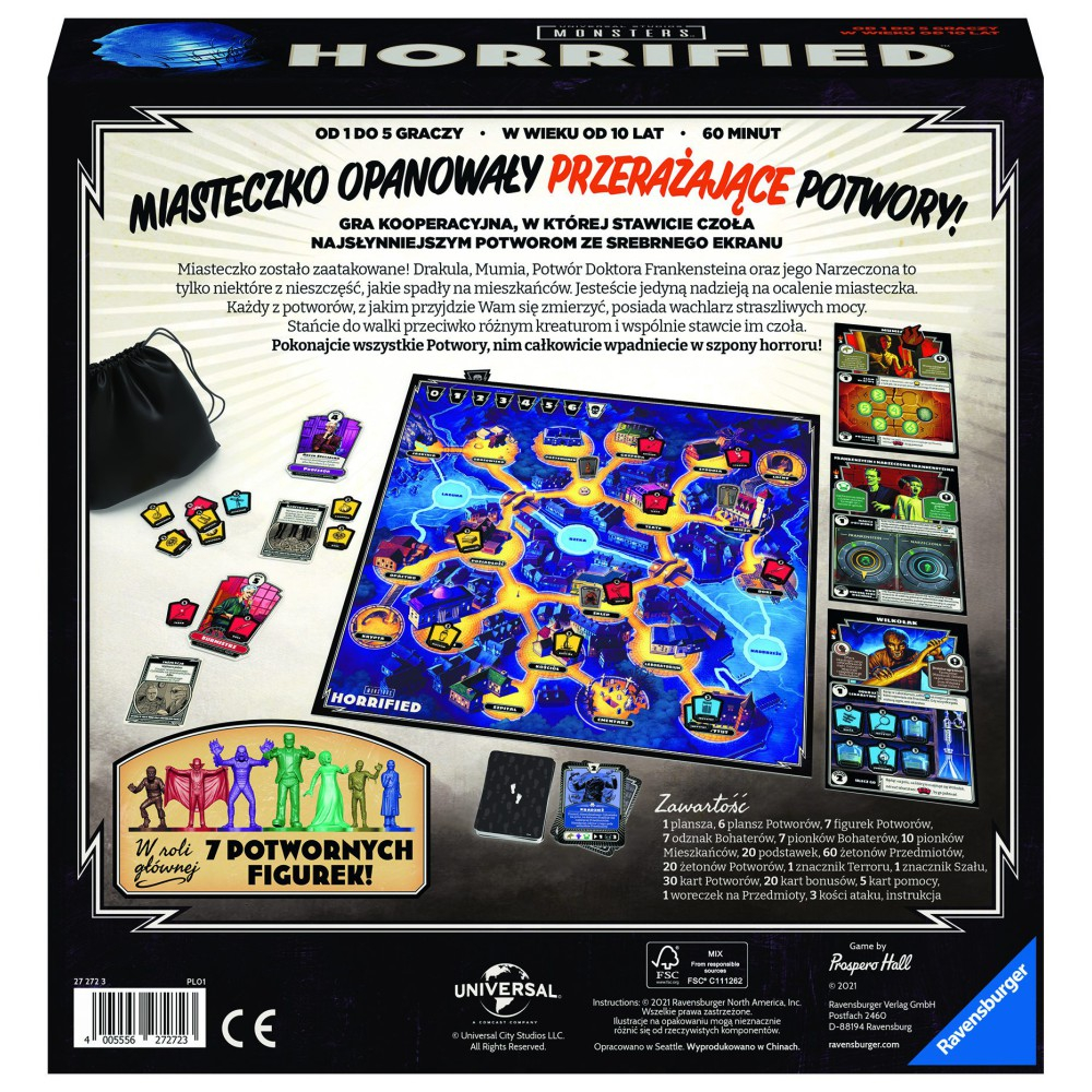 Настольная кооперативная игра Ravensburger Horrified 272723 272723 — фото 4