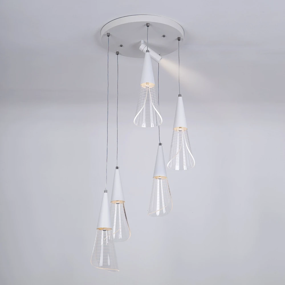 Подвесная люстра Led4U L7106-6 WТ