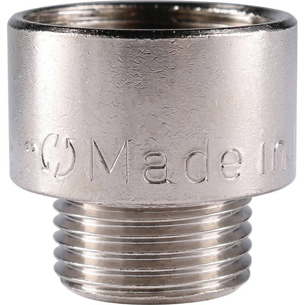 Переходник STOUT никелированный 1/2"x3/8" ВР/НР