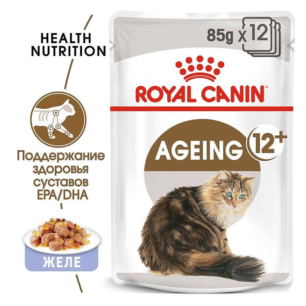 Royal canin Эйджинг +12  0,085кг в желе