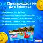 Электрическая бамперная лодка «Жираф», взрослая, на часовом механизме, 172×120×36 см
