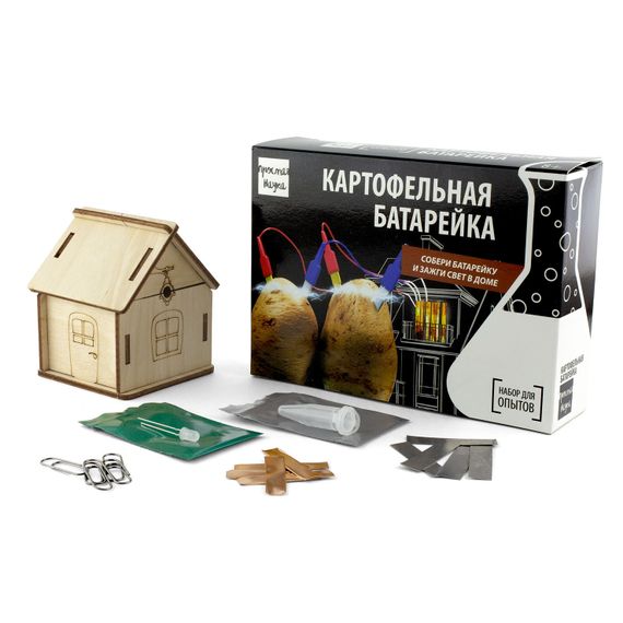 Набор для опытов BlackBox &quot;Картофельная батарейка&quot;