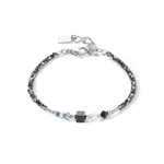 Браслет Coeur de Lion Black-Silver 4355/30-1317