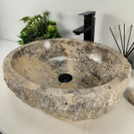 Раковина из оникса Erozy Grey EO-64612 52*44*16 0183
