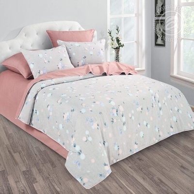 Постельное белье велюр Семейный размер Ортея 799 Арт Элегант