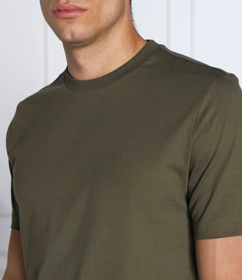 Футболка Thompson BOSS BLACK - зеленый(50468347)