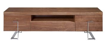 Тумба под ТВ MF2103TV/3222 из ореха и хромированной стали цвет орех