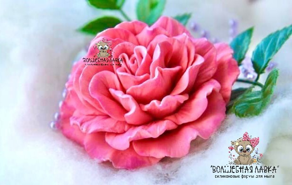Силиконовая форма Роза Виолетта