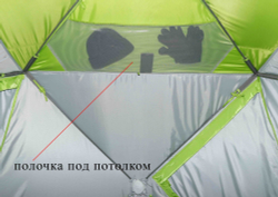 Утепленная зимняя палатка Лотос куб 3 Классик Термо