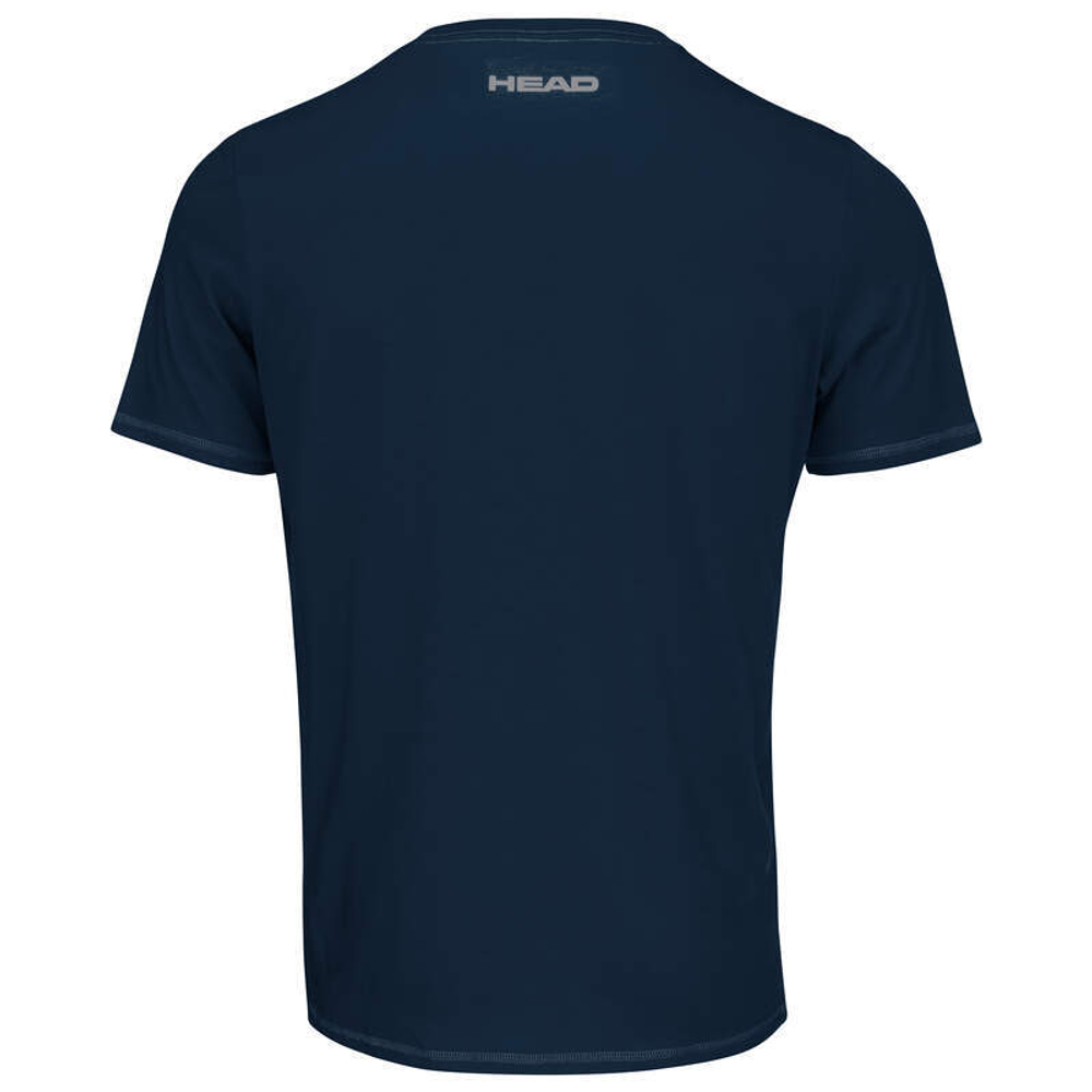 Футболка для мальчика теннисная Head Club Colin T-Shirt - dark blue