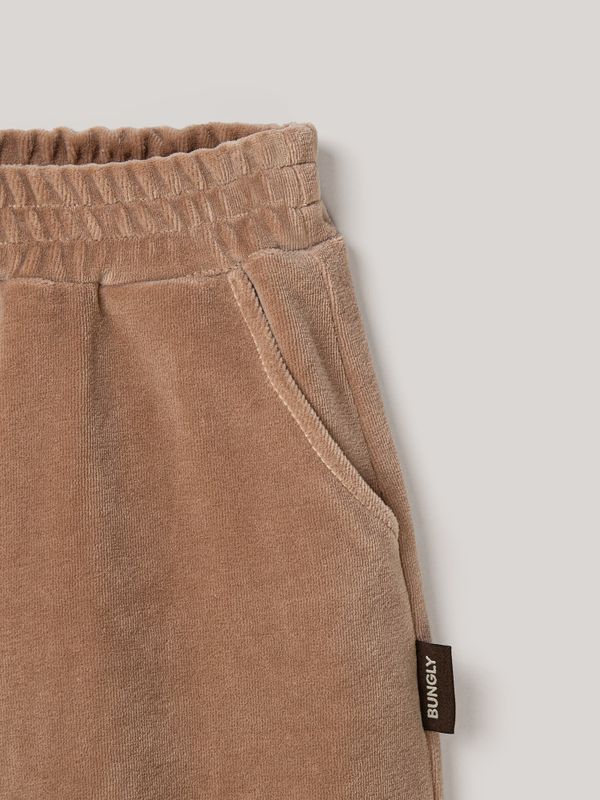 Джоггеры велюровые 