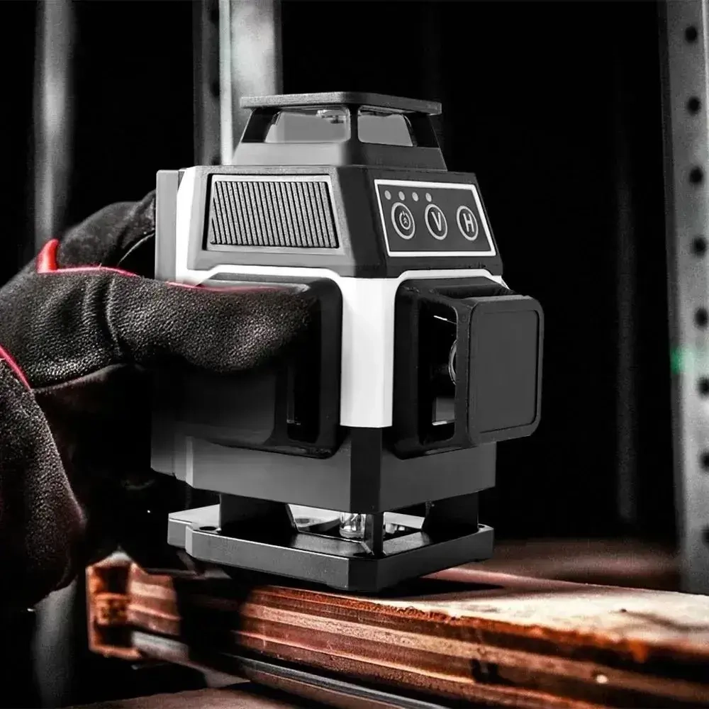 Лазерный уровень/нивелир PRACMANU MINI 16 Линий, Зеленый луч 4D+Магнитное крепление