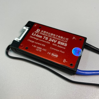 Плата Li ion BMS daly 7s25v20a с термодатчиком