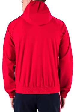 Куртка теннисная Hydrogen Star FZ Hoodie - red