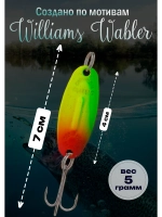 Блесна для зимней рыбалки Columbia Williams Wabler цвет #312