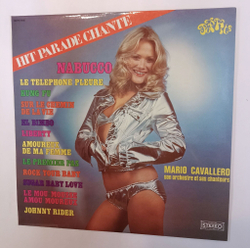 Винтажная виниловая пластинка LP Mario Cavallero Son Orchestre Et Ses Chanteurs Hit Parade Chante Pop Hits Vol 16 (France 1974)