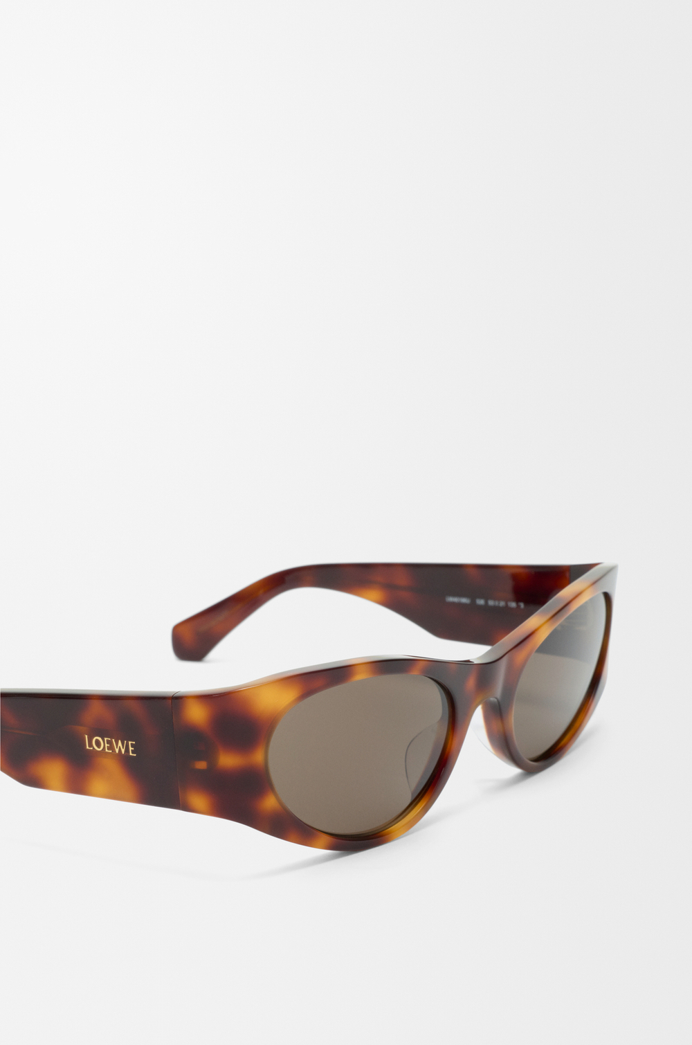 Loewe Солнцезащитные очки Flash Small Cat-Eye, черепаховый