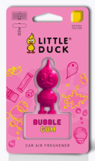 Ароматизатор-игрушка MIODORE 3D -Polymer "LITTLE DUCK" LD- 8 BUBBLE GUM