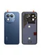 Задняя крышка для Realme GT 8 Pro синяя (Blue) со стеклом камеры