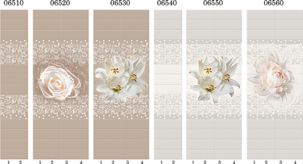 Панель ПВХ фотопечать 3D Panda Эдем 2700х250 мм