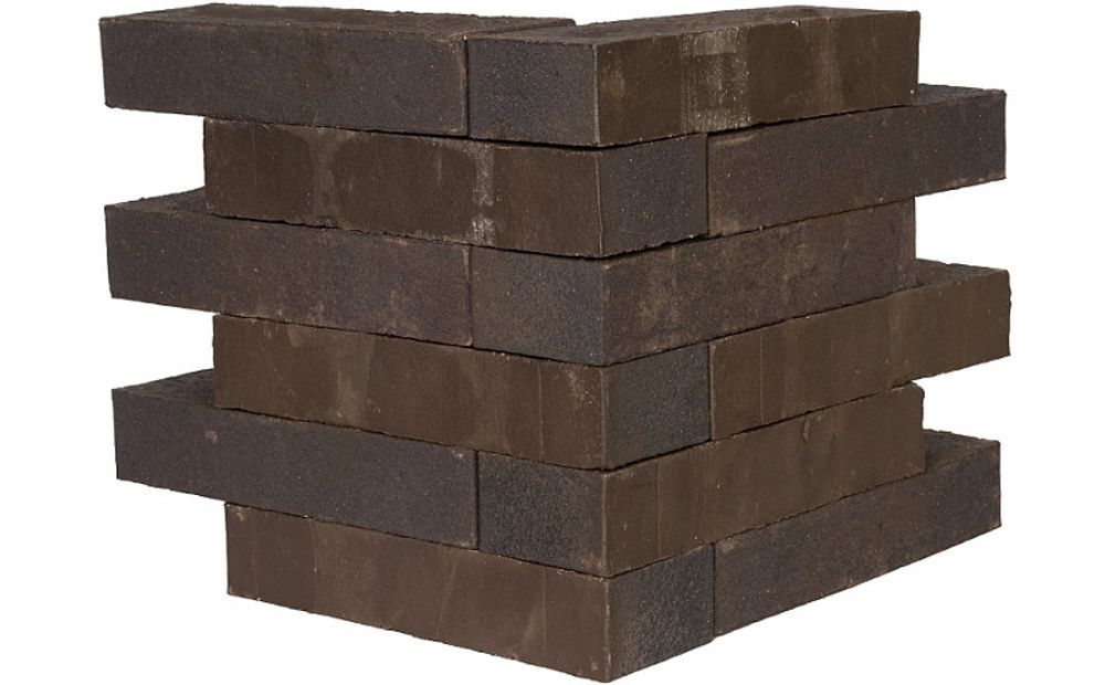 Кирпич клинкерный, полнотелый Plinfa Iron 2804, 270x85x50